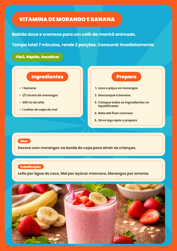 Receita de lancheira